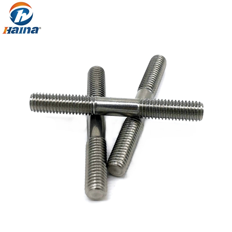 Stainless Steel 304 A2-70 Double End Studs Stud Bolt SS316 A4-80 Double End Bolt