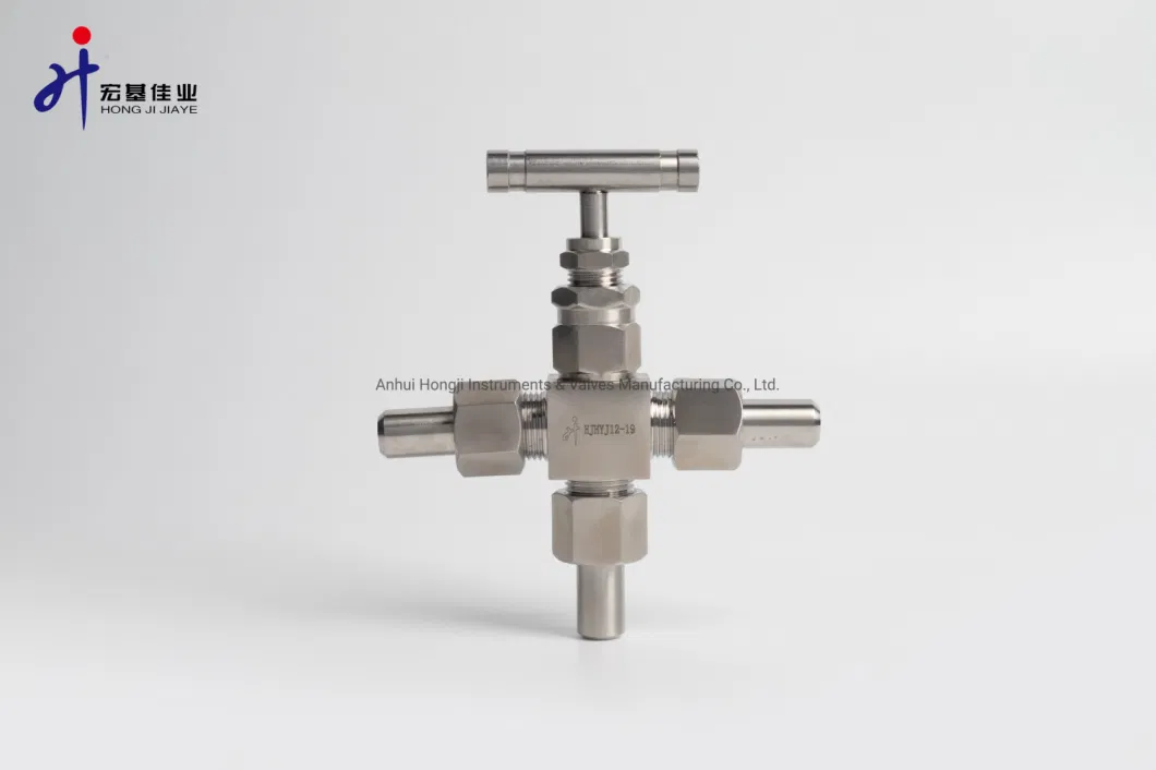 Needlevalve Manufacture Hot Sale Tee-Type Needle Valve Forged by Stainless Steel